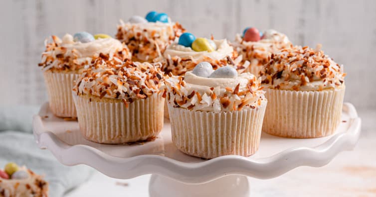 Easy Coconut Cupcakes: Tender Cake & Silky Buttercream Recipe